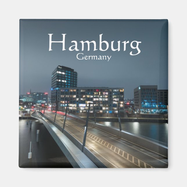 Hamburg Germany Magnet (Front)