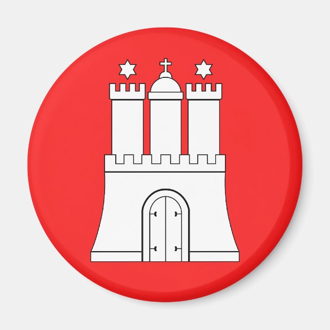 Hamburg, Germany Magnet (Front)