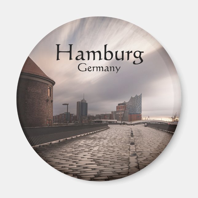 Hamburg Germany Magnet (Front)