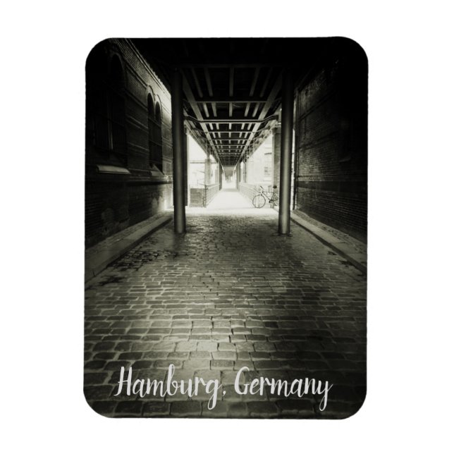 Hamburg Germany Magnet (Vertical)