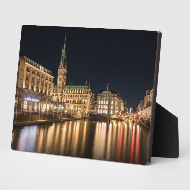 Hamburg Germany Plaque (Side)