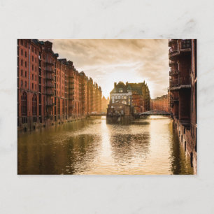 hamburg germany postcard