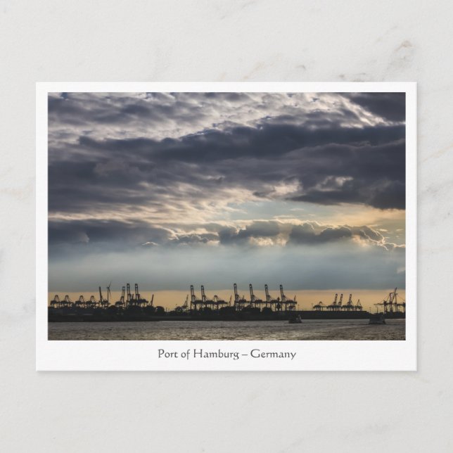Hamburg Germany Postcard (Front)