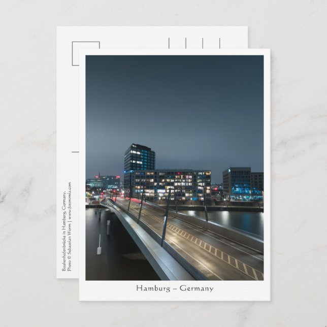 Hamburg Germany Postcard (Front/Back)