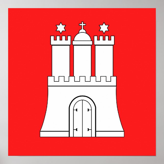 Hamburg, Germany Poster (Front)