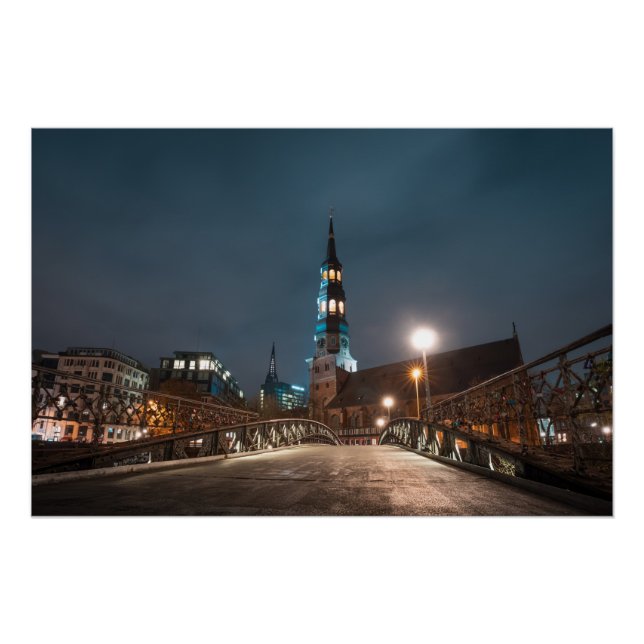 Hamburg Germany  Poster (Front)