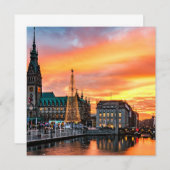 Hamburg, Germany scenic landscape photograph (Front/Back)