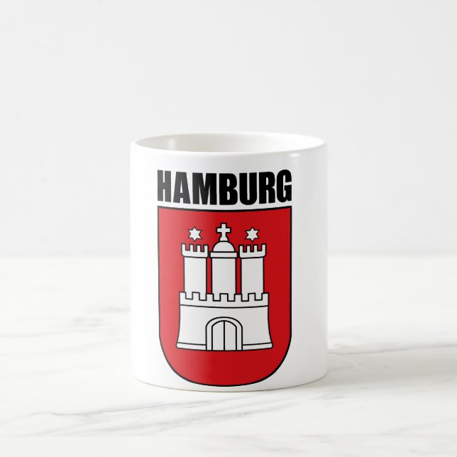 Hamburg (Hansestadt) Coffee Mug (Center)