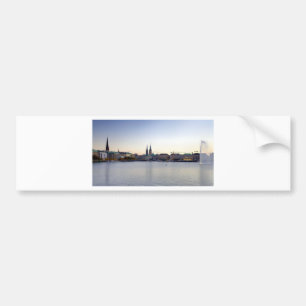 Hamburg Harbor Hafen Hamburger Deutschland Bumper Sticker