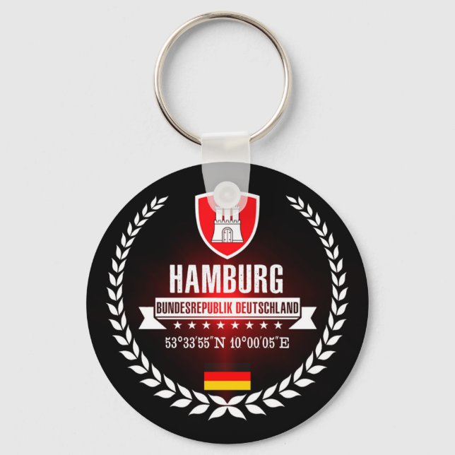 Hamburg Keychain (Front)