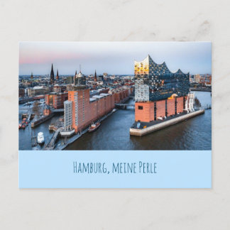 Hamburg, my pearl - postcard