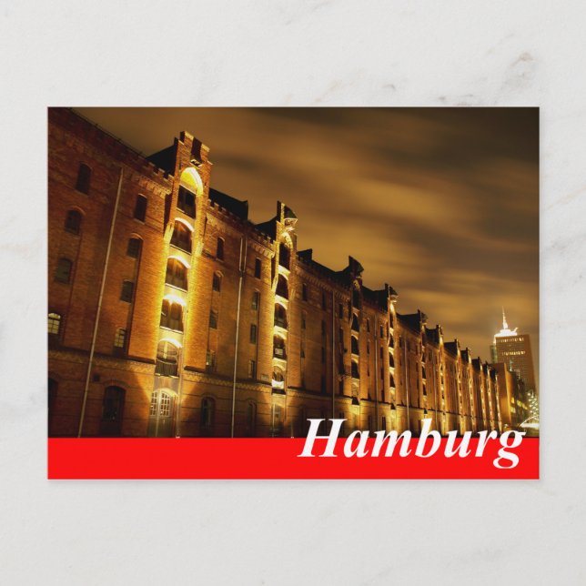Hamburg Postcard - Storage City (Front)
