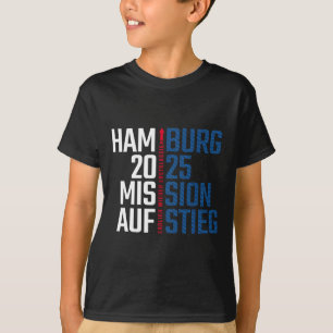 Hamburg Rise 2025 Fan Design Football Love T-Shirt
