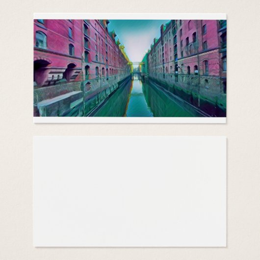 Hamburg Speicherstadt Artwork (Front & Back)