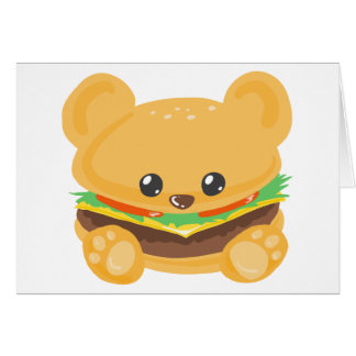 Hamburger Bear Cards