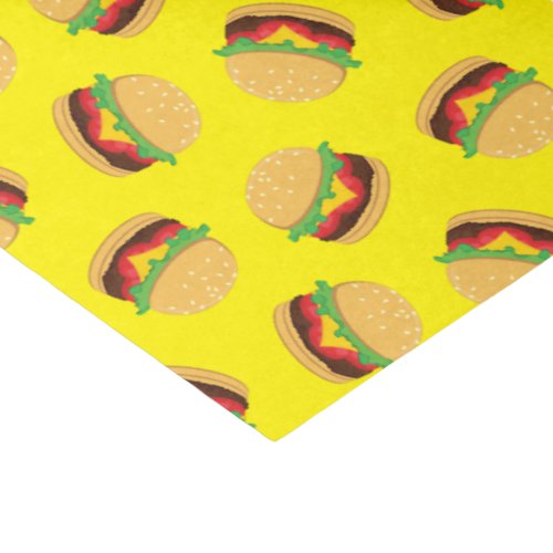 Hamburger Birthday Party Burger Kids Tissue Paper