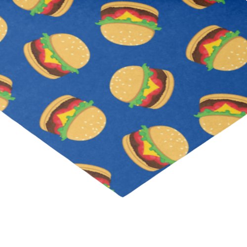 Hamburger Birthday Party Burger Kids Tissue Paper