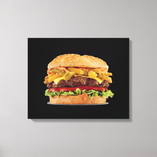 Hamburger Canvas Print
