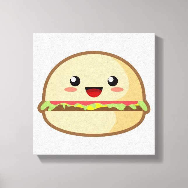 Hamburger Canvas Print (Front)