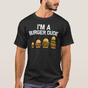Hamburger  For Men Dad Food Cheeseburger Costume T-Shirt