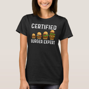 Hamburger For Men Women Food Cheeseburger Costume T-Shirt