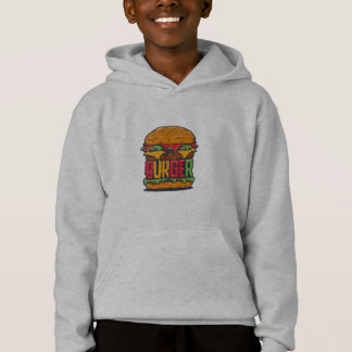 hamburger hoodie