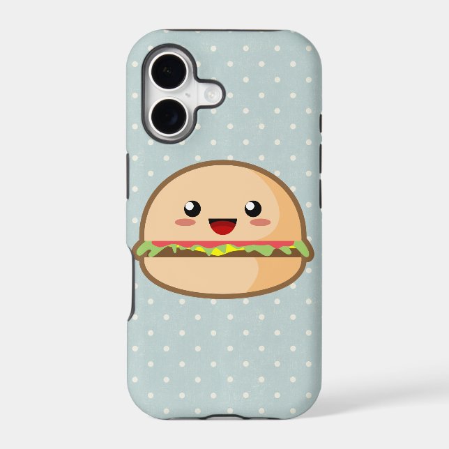 Hamburger Iphone Case (Back)