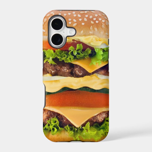 Hamburger Iphone Case (Back)
