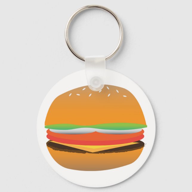 Hamburger  keychain (Front)