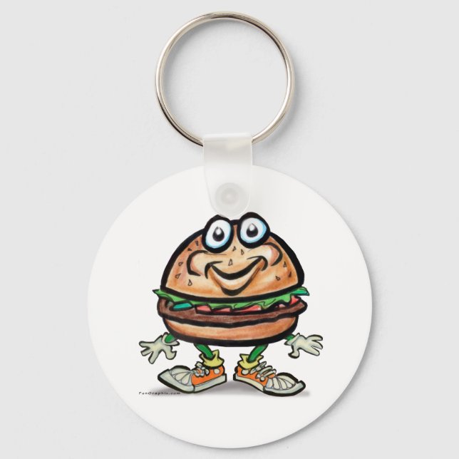 Hamburger Keychain (Front)