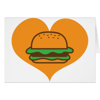 Hamburger lover cards