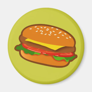 Hamburger Magnet