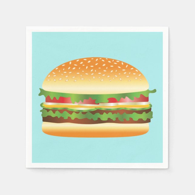 Hamburger Napkins (Front)