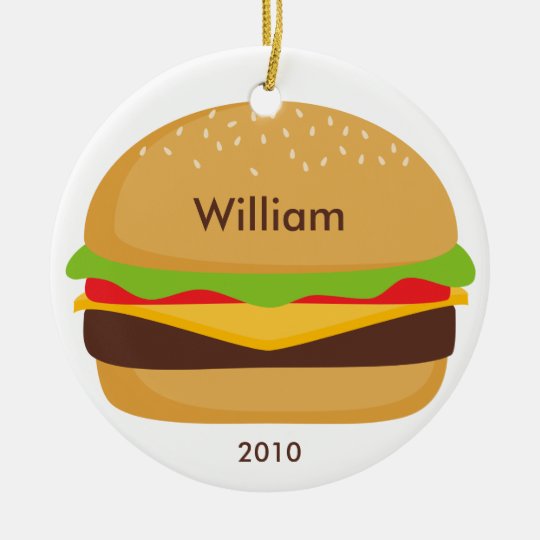 Hamburger Ornament