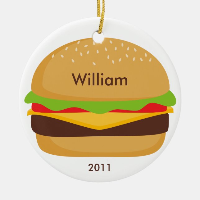 Hamburger Ornament (Front)