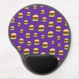 Hamburger Pattern Gel Mouse Pad