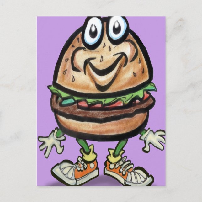 Hamburger Postcard (Front)