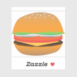 Hamburger Sticker