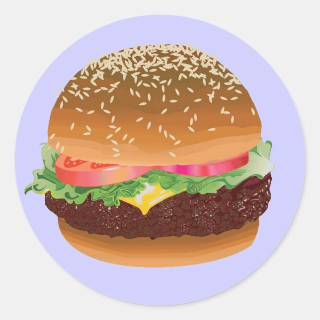 Hamburger stickers (Front)