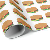 Hamburger Wrapping Paper (Roll Corner)