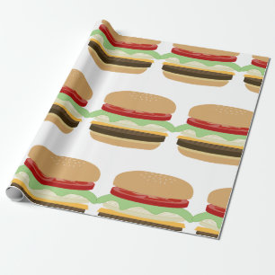 Hamburger Wrapping Paper