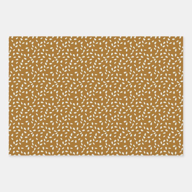 Hamburger Wrapping Paper Sheets (Front)
