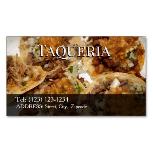 hamburgers editable business card