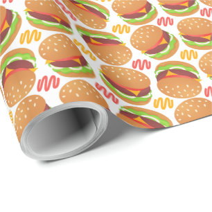 Hamburgers Gift Wrapping Paper
