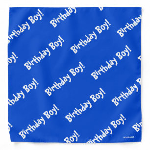 HAMbWG - Bandana - Birthday Boy