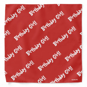 HAMbWG - Bandana - Birthday Girl