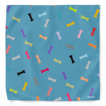 HAMbWG - Bandana - Color Dog Bones w any color