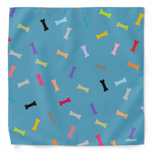 HAMbWG - Bandana - Color Dog Bones w any color