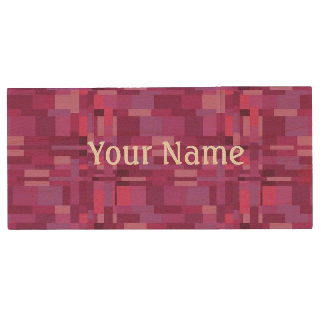 HAMbWG - Banner - USB Wooden Flash Drive (Front)