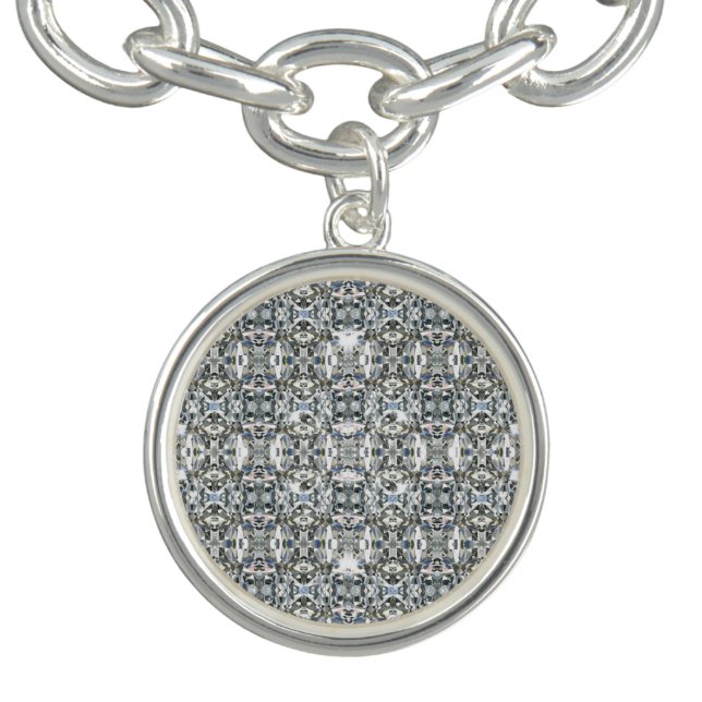 HAMbWG - Charm Bracelet - Diamond Patterned Image (Design)